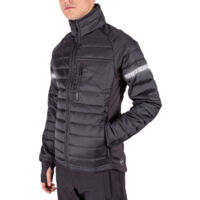Veste de travail chaude Veste de travail isolée chaude XXL, noire, pour travailler au printemps-hiver