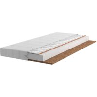 Matelas sarrasin, mousse, coco, 160x80