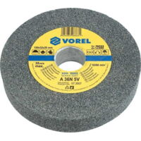 Meule fine VOREL 125 x 12 x 15 mm 08861