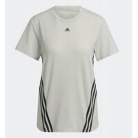 T-shirt de sport adidas TrainIcons 3 bandes Y7365 HK6976 pour femme, taille S