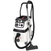 Aspirateur industriel 40L classe M – Aspiration humide et sèche – Filtration classe M – Dépression 24 kPa – Cordon 5 m – Dedra - DED6609