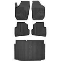 SET 77 Tapis de sol et sur-tapis VW Polo 4 Hatchback 2001-2009 d