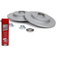 DISQUES DE FREIN ""MS"" 2 PCS REVÊTU avec roulement arrière CITROEN BERLINGO, C4 GRAND PICASSO I, C4 II, C4