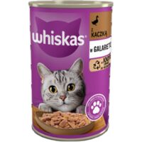 WHISKAS Adulte au canard en gelée - pâtée pour chat - 24 x 400 g