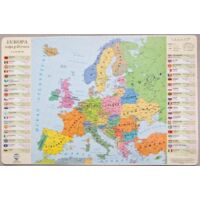 Carte politique de l'Europe