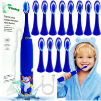 Brosse à dents sonique électrique pour enfants + 12 têtes