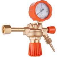 RÉGULATEUR DE BOUTEILLE DE GPL, MANOMÈTRE, ROBINET EN LAITON, CORPS DE GAZ