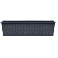 Jardinière de balcon Ratolla avec base ISR700P Anthracite