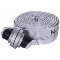 Tuyau d'arrosage pour pompiers 2" 8 bar 20 m raccord rapide en aluminium
