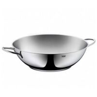 Poêle WOK à induction en acier inoxydable de 32 cm de diamètre