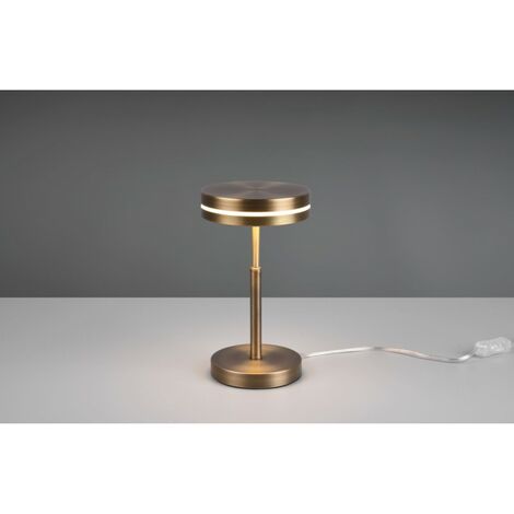 Brubaker Set di 2 Lampade da Tavolo o da Comodino Home - Lampade da Tavolo con Base in Ceramica e Paralume in Tessuto - 30,5 cm di Altezza, Bianco Grigio
