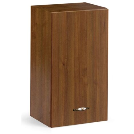 Pensile cucina con anta 40x32x72H colore noce antico
