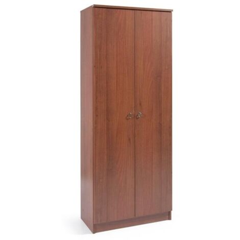Armadio scarpiera multiuso Noce Antico legno nobilitato 2 ante h182x71x38 (1/4)