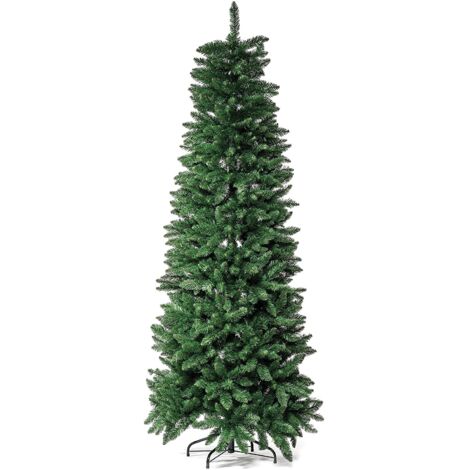 Albero Di Natale Leon Slim H.240 Cm - Base 95 Cm - 1348 Rami (1/5)