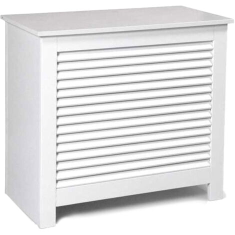 Cassapanca bianca panca apribile portatutto in legno cm 60 x 30 x 52 (1/2)