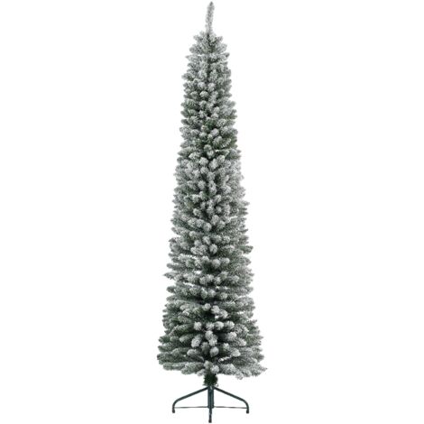 Albero di natale Pensil pine innevato 60 x H 210 cm (1/8)