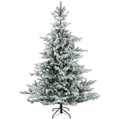 Amicasa Grandis Albero di Natale Innevato 180cm Pv Diametro 132cm (1/5)
