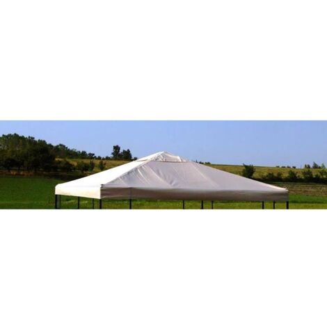Ricambio Gazebo con tetto semplice bianco 3 x 4 m (1/3)