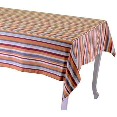 Tovaglia Stripe bordeaux tinto in filo cm140x180 (1/3)
