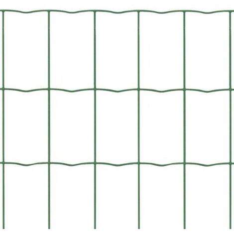 Rete metallica plastificata, h.1,80x10 mt, verde (1/3)