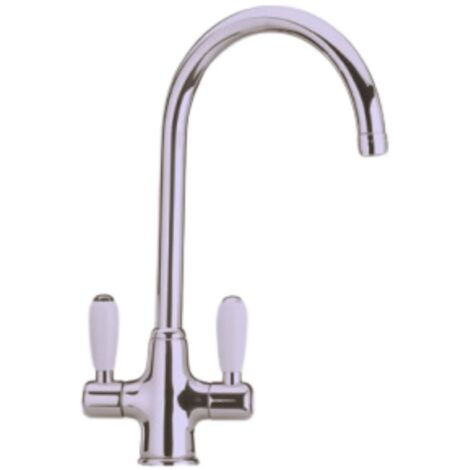 Miscelatore da cucina satinato con comandi in ceramica Paini 84CN544 36.6 cm, 19.1 cm, 5 cm (1/3)