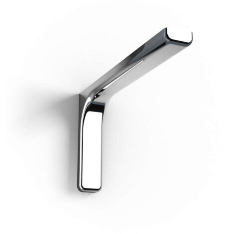 Reggimensola per arredamento - 24 cm - cromata galvanizzata