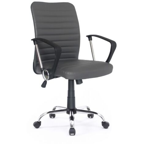 Poltrona ufficio Asgar base cromata tortora EFFEZ (1/5)