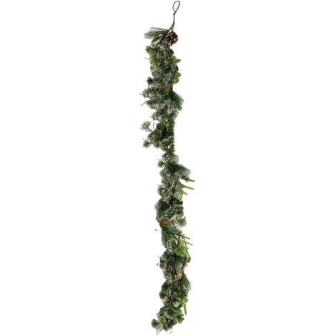 Festone plastica verde cm125 (1/2)