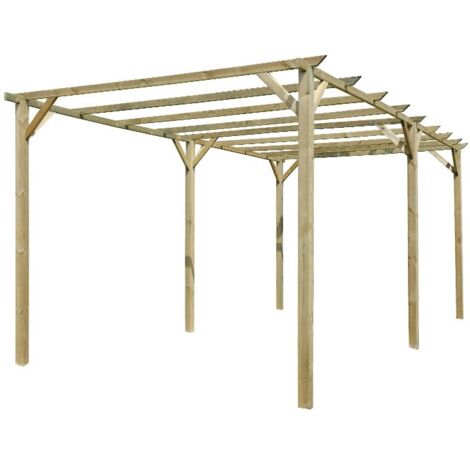 Pergolato in legno 3 x 6 metri Verdelook