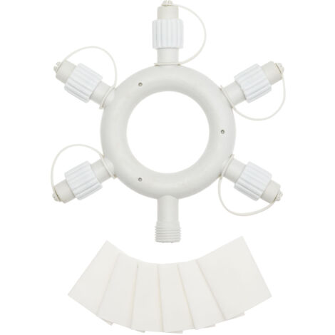 Connettore circolare 18cm 5 uscite 230V AC (1/5)