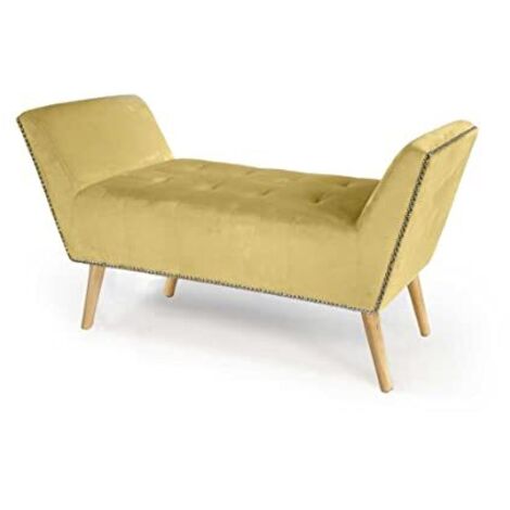 Panca senape arredo scendiletto cm 1170 x 40 x 60 h (1/2)