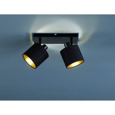 Faretto Tommy 2xE14 Spot Nero L28 cm Trio Lighting (1/3)