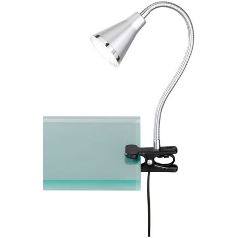 Lampada da Scrivania Led 3,8W Con Pinza Titanio Arras Trio Lighting (1/2)