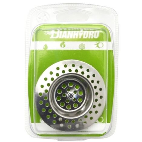 GRIGLIA INOX PER PILETTA LAVELLO STOPPER BLISTER Diam. 70 FAIDF