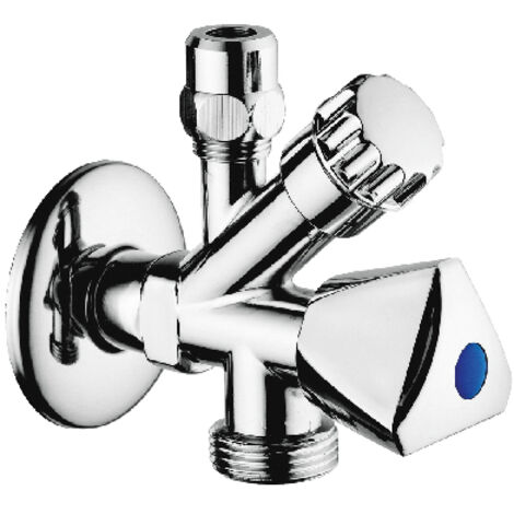 Rubinetto combinato sottolavabo 1-2 3-4 10