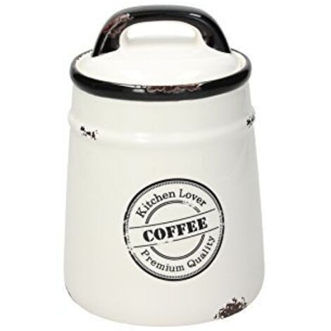 Barattolo Caff Urban Chic D12 cm Stoneware Multicolor (1/3)