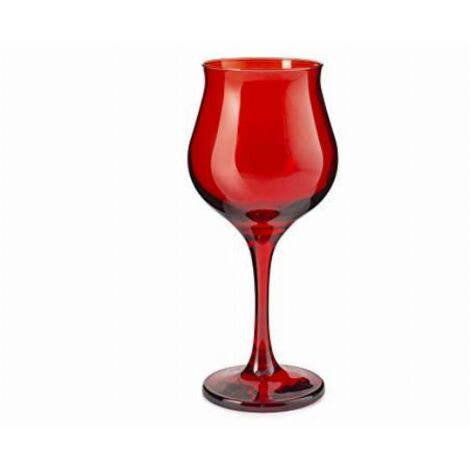 cf 6 calici vtr wavy rosso v/rs 37-440268 (1/2)