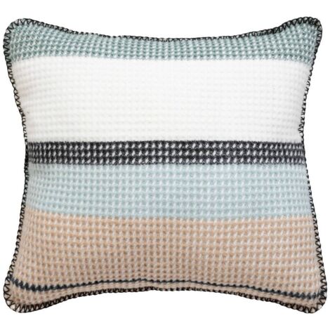 Cuscino Owen a strisce blu 45x45 cm (1/4)