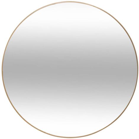 Specchio in metallo dorato alice d76cm - Atmosphera créateur d'intérieur