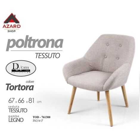 TOD-POLTRONA TORTORA 676681 T8214-T (1/2)