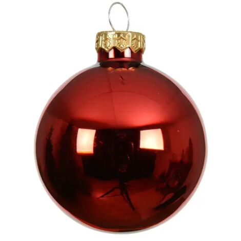 Pallina Vt lucido rosso d8cm (1/2)