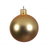 Box 6 Palline Vt Oro Opaco d.8 Cm