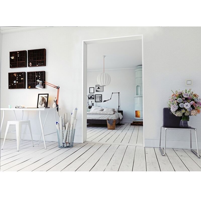 Profilé Plat Adhésif PVC Noir 2cm X 2,6m - Pour Finition Murale, Habillage Chants, Décoration Intérieure