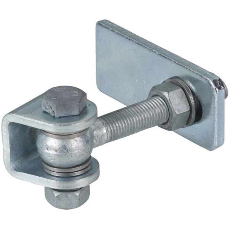 Charnière De Portail Réglable - 180 M20 - Plaque De Soudure