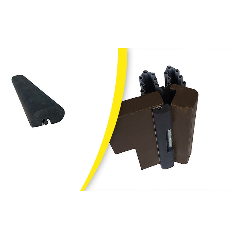 Profil Anti-pince-doigts Carré 40x40 Mm - Longueur 1,40 M WATTELEZ, Neuf