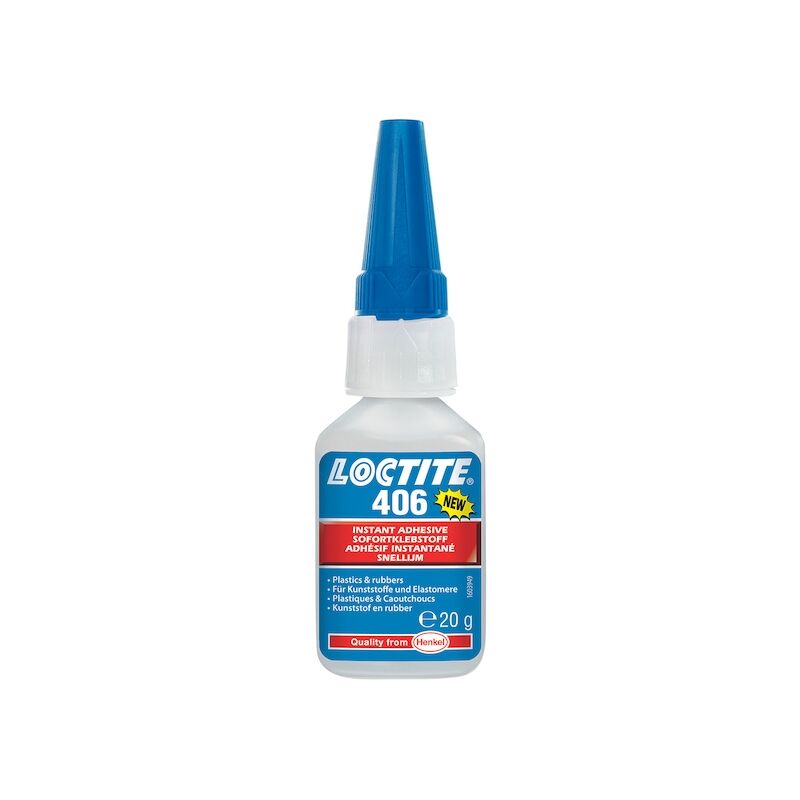 Colle instantanée cyanoacrylate 406 - 20 g - LOCTITE