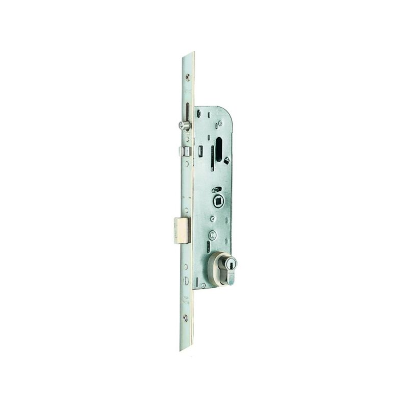 Serrure à larder 3 points pour menuiserie bois et PVC 20000 RB52 - Axe : 50 mm - 2150 x 18 - réversible - VACHETTE
