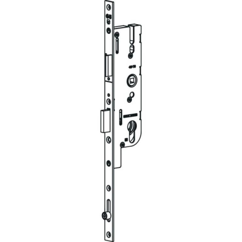 Crémone serrures pour partie haute de porte fermière - Tétière 16 mm - Axe 40 mm - GU-Europa R1 - FERCO