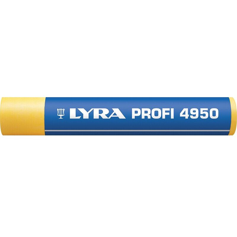 Craie grasse universelle 4950, coloris blanc, boîte de 12 pièces - LYRA