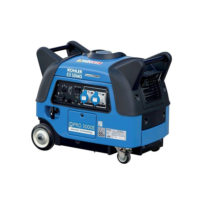 Groupe électrogène Silencieux 3300W Inverter - Essence, Prises USB Et 230V